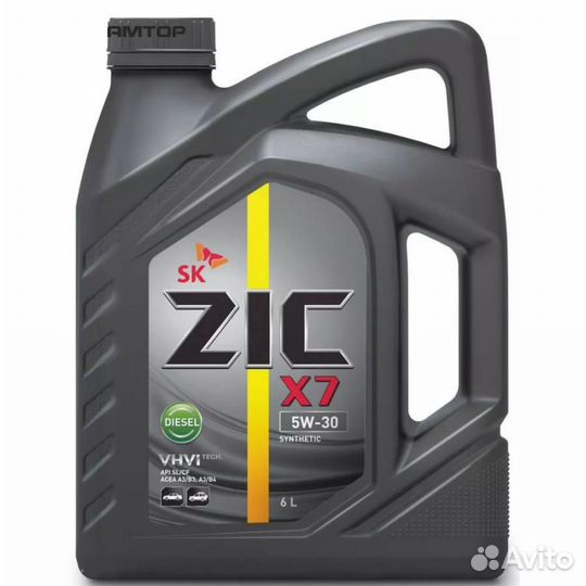 ZIC 172610 Масло моторное ZIC X7 Diesel 5W-30 SL/C