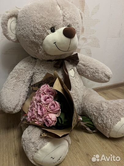 Плюшевый медведь новый