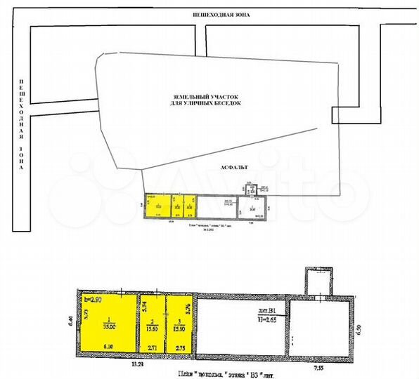 Свободного назначения, 66.4 м²