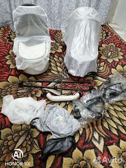 Коляска для двойни 2 в 1