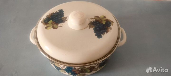 Кастрюля эмалированная 5 л