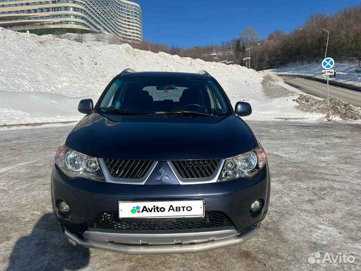 Mitsubishi Outlander 2.4 МТ, 2008, 196 600 км