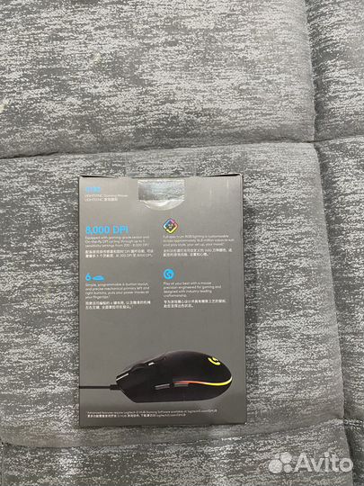 Мышь Logitech G102 lightsync