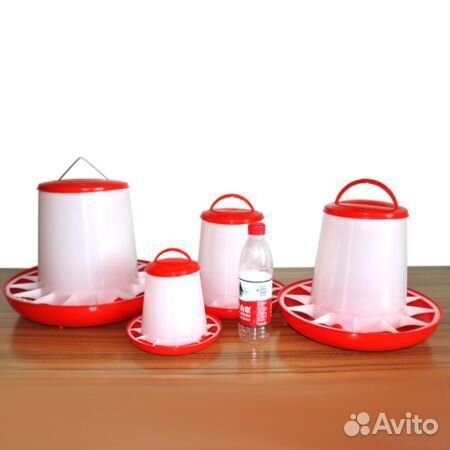 Кормушка бункерная 6 кг. пластиковая