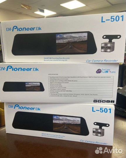 Зеркало Видеорегистратор pioneer