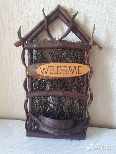 Интерьерный настенный эко-декор