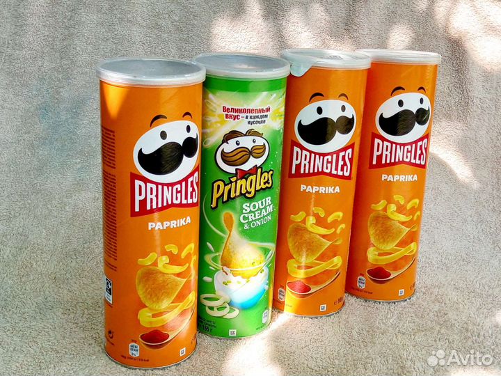 Банка из под чипсов Принглс