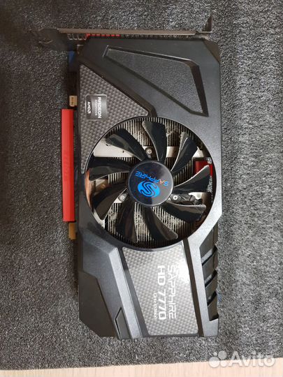 Видеокарта AMD Radeon Sapphire HD 7770