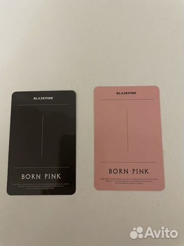 Фотокарточки Jisoo из альбома Born Pink объявление продам