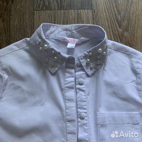Рубашка для девочки 128