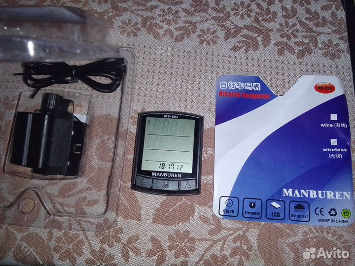 Велокомпьютер беспроводной