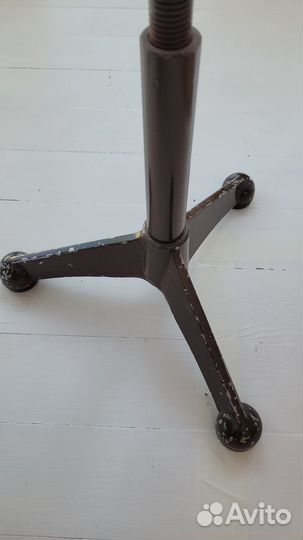 Стул круглый для пианино, винтовой