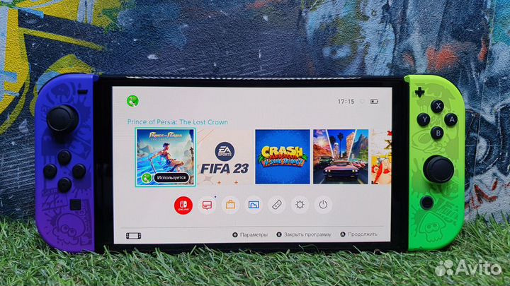 Nintendo Switch 001 oled+256Gb прошита