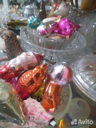 Елочные игрушки СССР