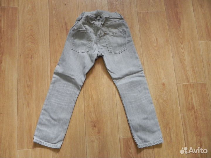 Джинсы светлые Slim pull-on на 122