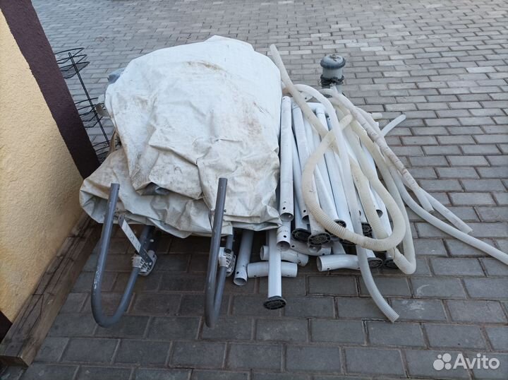 Каркасный бассейн бу