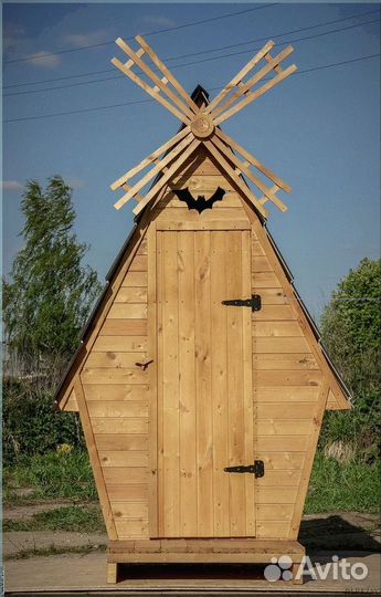 Уличный туалет с установкой сох 572