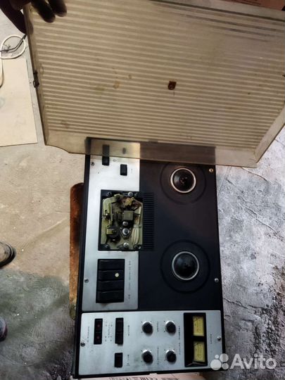 Катушечный магнитофон эльфа 332 стерео