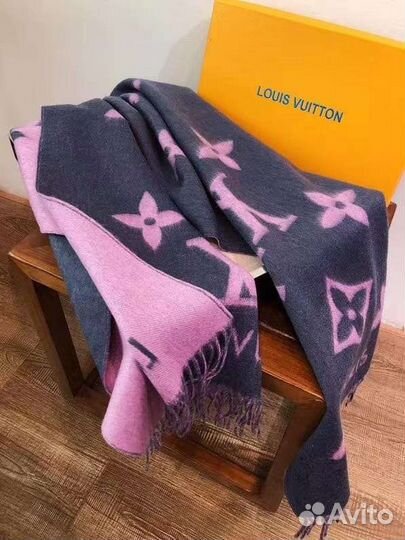 Женский шарф Louis Vuitton, кашемир