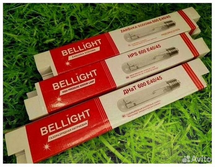 Лампа днат Bellight 600 вт