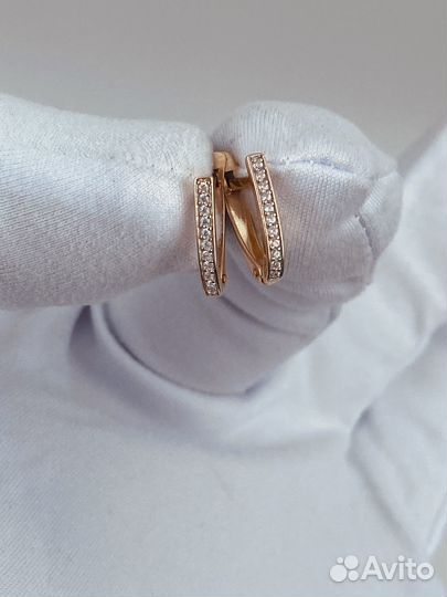 Золотые Серьги 585 пробы. Рассрочка