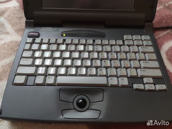 Ретро ноутбук Compaq armada 2860f