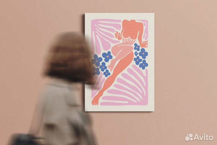 Интерьерная картина абстракция 026-6