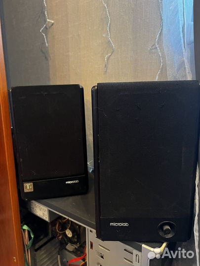 Компьютерные колонки microlab 2.0