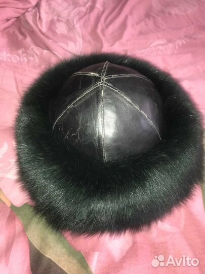 Шапка песцовая женская