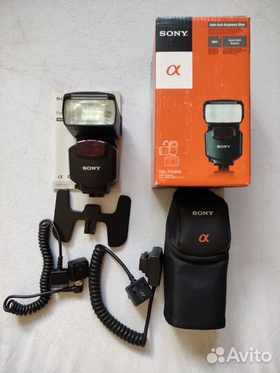 Вспышка для камеры sony hvl-43am