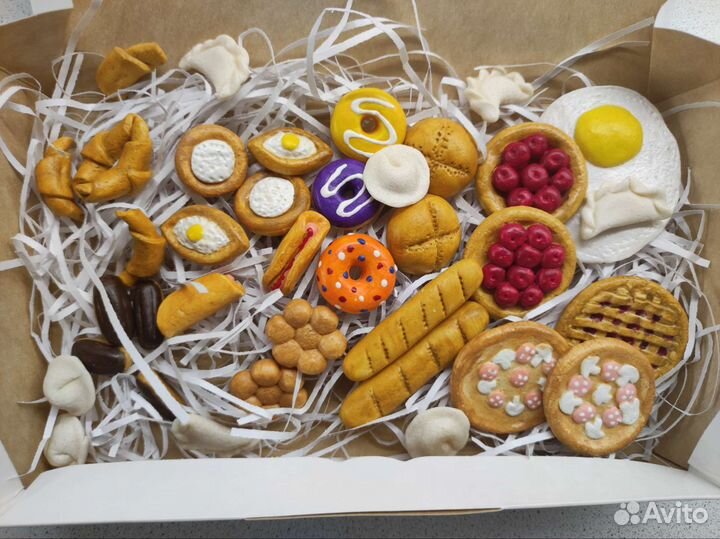 Миниатюры из соленого теста