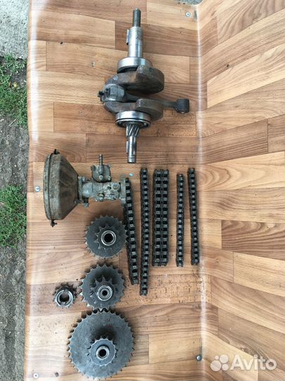 Запчасти на мотоблок урал