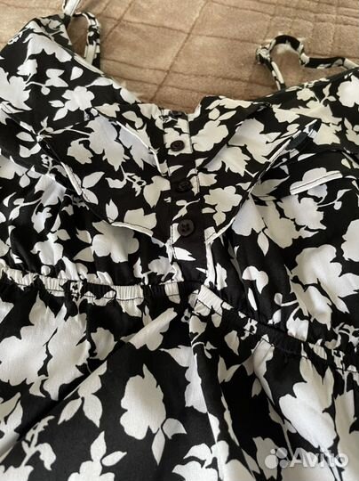 Майка с рюшками