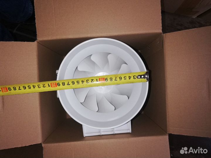 Вентилятор канальный центробежный 200мм
