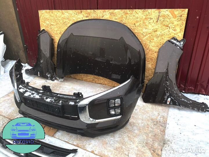 Mitsubishi ASX рест Ноускат бампер крылья капот