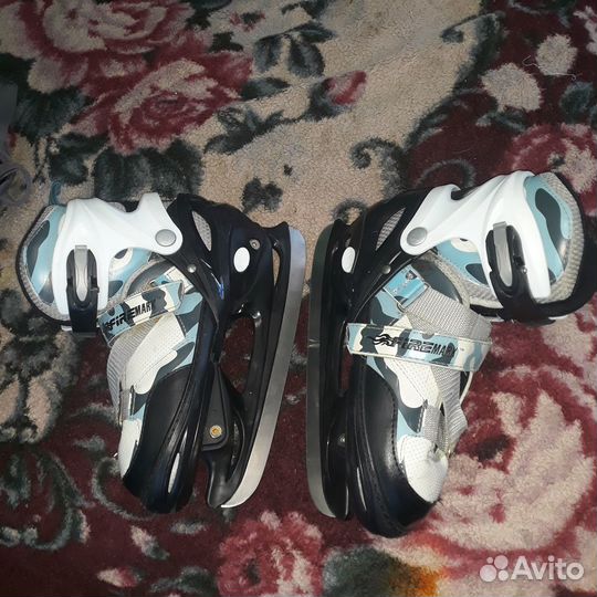 Коньки детские раздвижные для мальчика