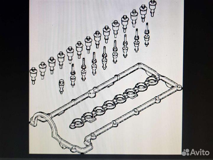 Прокладка клапанной крышки BMW M47