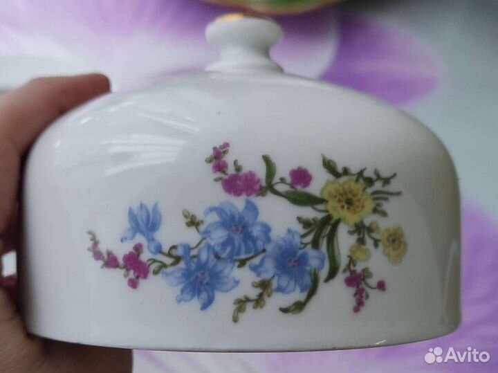 Масленка Henneberg Porzellan гдр