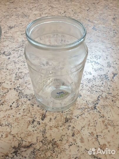 Банка стеклянная 1-3л