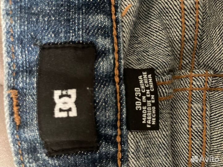 Джинсы DC skinny