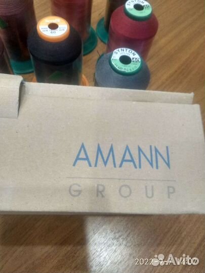 Нитки (полиэстер ) и крючки