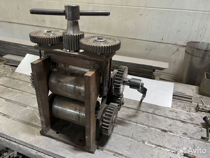 Ручной вальцовочный станок (прокатный стан)