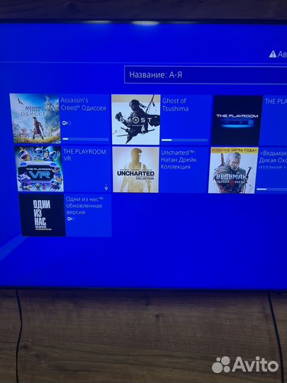 Sony playstation 4 slim 1tb+5игр+2геймпада