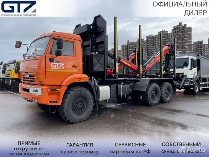 КАМАЗ 43118 с КМУ, 2024
