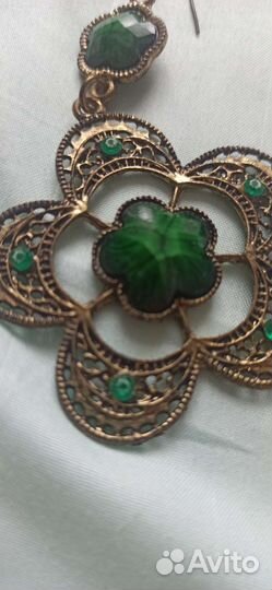 Серьги бохо стиль