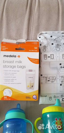 Бутылочка с сосками 2 комплекта medela