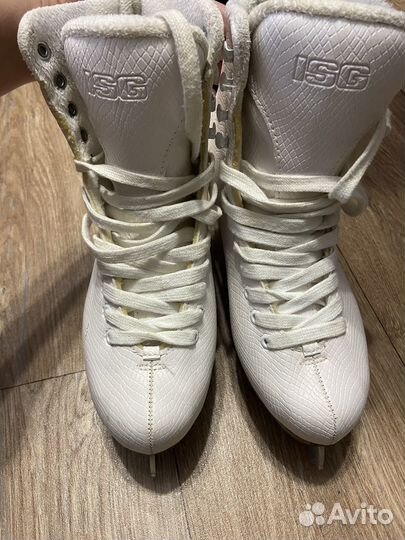 Коньки фигурные 39