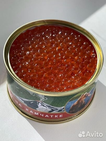 Красная икра лососевая (горбуша)