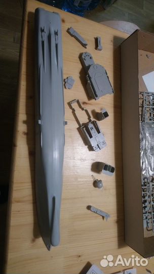 Модель бпк Адмирал Чабаненко 1/350