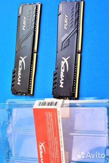 HyperX Fury DDR4 3200 MHz 16GB 2*8gb dimm